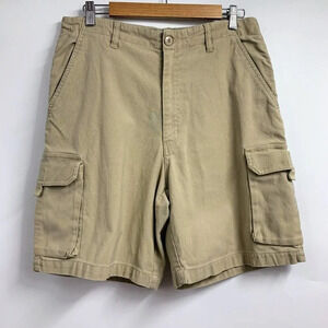 Big Dogs Men's Vintage Cotton Cargo 8 Inch Inseam Shorts Size 32‎